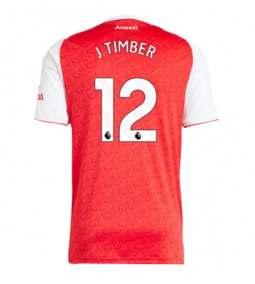 Arsenal Jurrien Timber #12 Hemmatröja 2025-26 Kortärmad